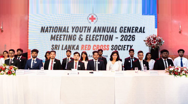 රතු කුරුස තරුණ කමිටුවේ නව සභාපති ලෙස සචින්ත අබේසිංහ පත්වෙයි