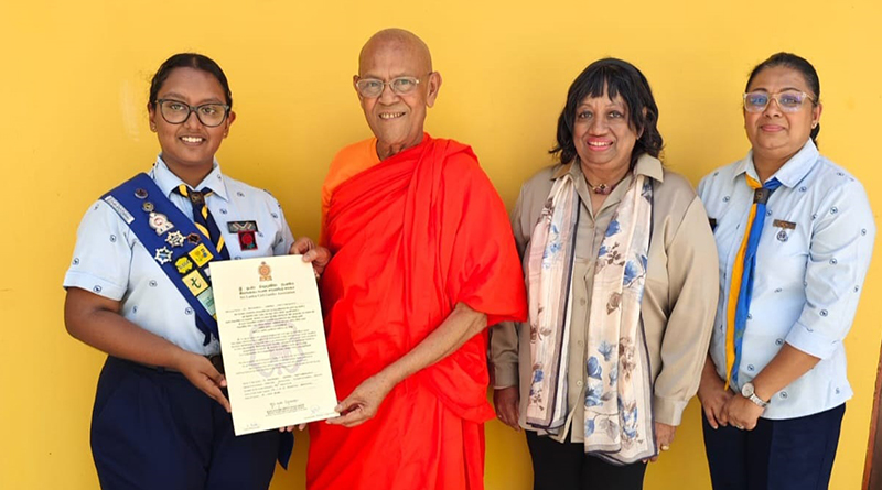 යොෂීඩාවේ ප්‍රධාන ශිෂ්‍ය නායිකාවගේ තවත් විශිෂ්ට ජයග්‍රහණයක්